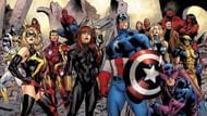 A line-up of some heroes (Image via Marvel Comics)